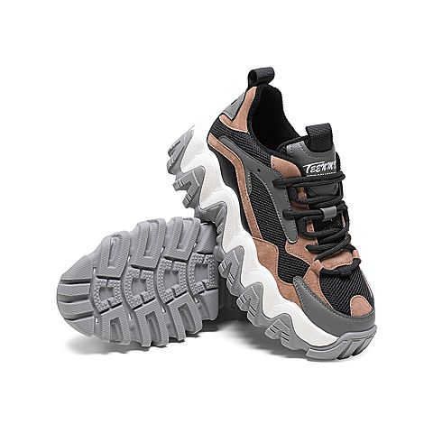 Teenmix/天美意2020春新款复古厚底老爹鞋女旅游鞋休闲鞋A0620AM0