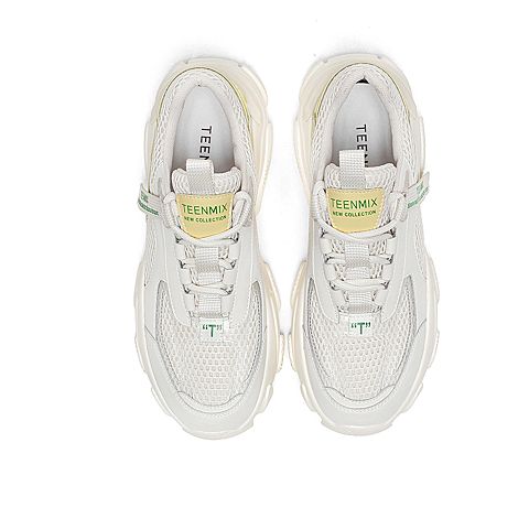 Teenmix/天美意2020春新款酷帅个性织带老爹鞋女休闲鞋A9883AM0