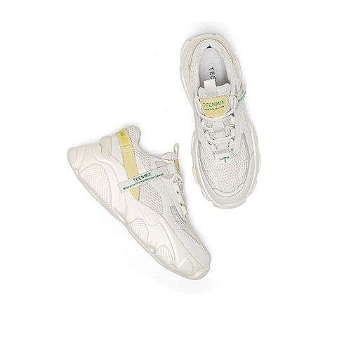 Teenmix/天美意2020春新款酷帅个性织带老爹鞋女休闲鞋A9883AM0