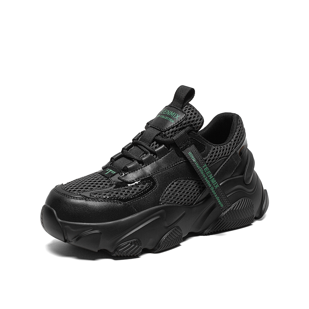 Teenmix/天美意2020春新款酷帅个性织带老爹鞋女休闲鞋A9883AM0