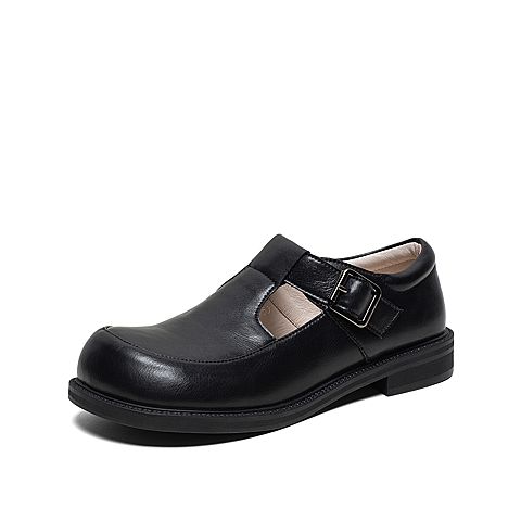 Teenmix/天美意2020春新款英伦风复古娃娃鞋女皮鞋单鞋A2067AM0