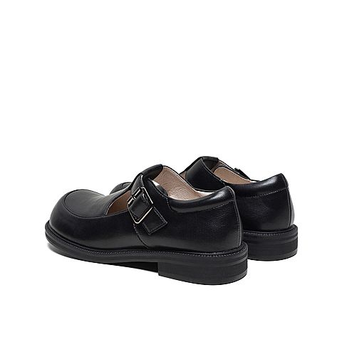 Teenmix/天美意2020春新款英伦风复古娃娃鞋女皮鞋单鞋A2067AM0