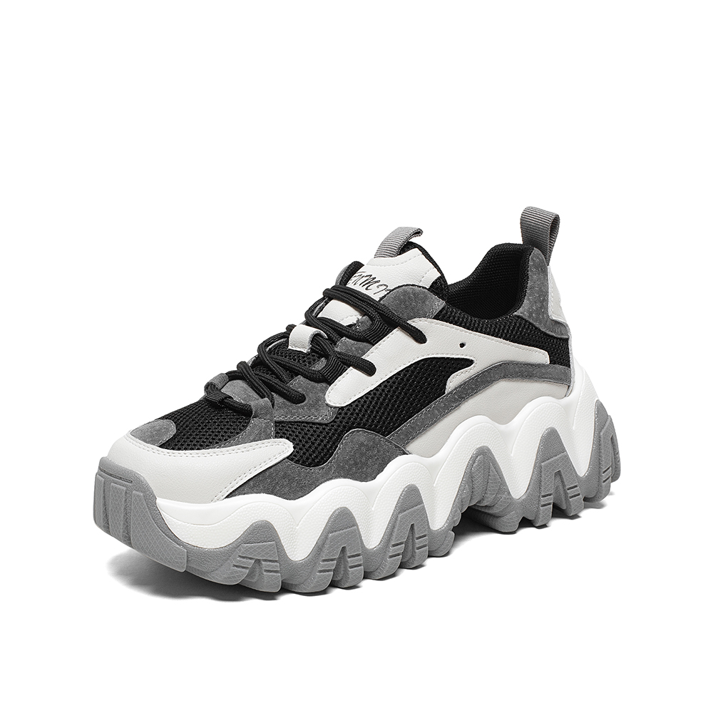 Teenmix/天美意2020春新款商场同款撞色老爹鞋女休闲鞋A0610AM0