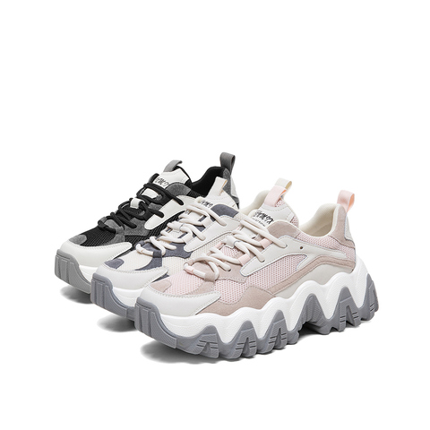 Teenmix/天美意2020春新款商场同款撞色老爹鞋女休闲鞋A0610AM0