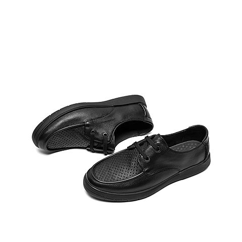 Teenmix/天美意2020夏新款商场同款时尚简约男休闲皮鞋CTD01BM0