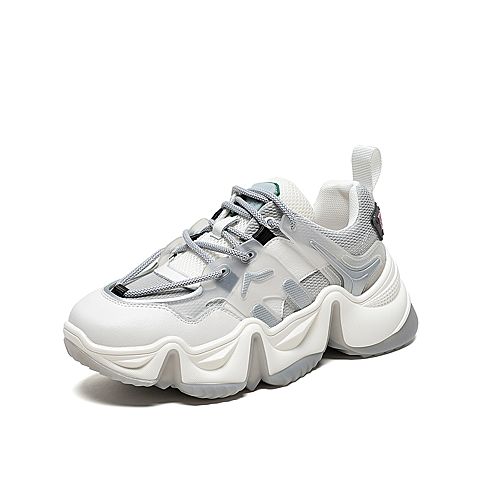 Teenmix/天美意2020春新款商场同款复古厚底女老爹鞋休闲鞋AX071AM0