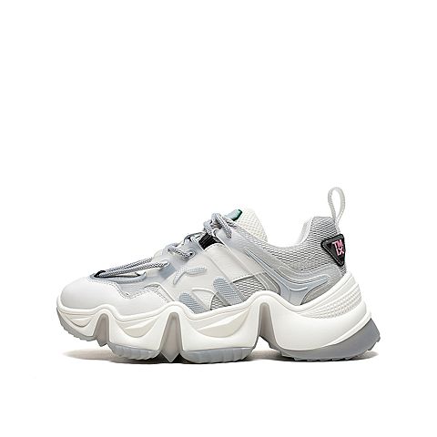 Teenmix/天美意2020春新款商场同款复古厚底女老爹鞋休闲鞋AX071AM0