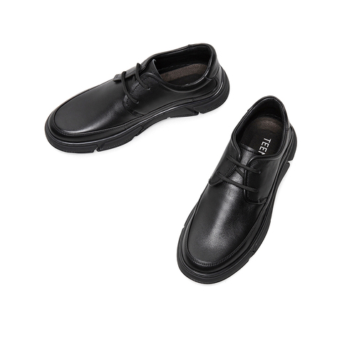 Teenmix/天美意2020冬新款商场同款简约商务日常上班男休闲皮鞋2WT01DM0