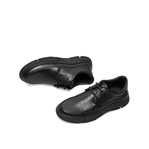 Teenmix/天美意2020冬新款商场同款简约商务日常上班男休闲皮鞋2WT01DM0