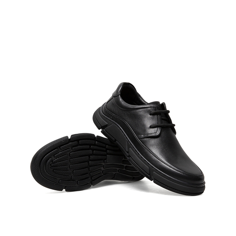 Teenmix/天美意2020冬新款商场同款简约商务日常上班男休闲皮鞋2WT01DM0