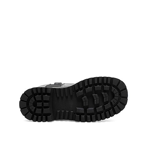 Teenmix/天美意2020冬新款英伦切尔西靴长筒骑士靴单绒女靴GX009DG0