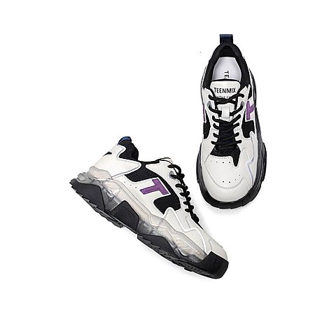 Teenmix/天美意2021春新款潮酷撞色帅气中性风女休闲鞋1LDX0AM1