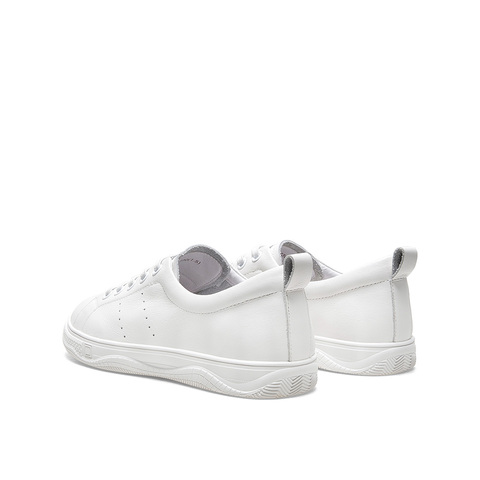 Teenmix/天美意2021春新款平底小白鞋校园风女休闲板鞋1XBX1AM1