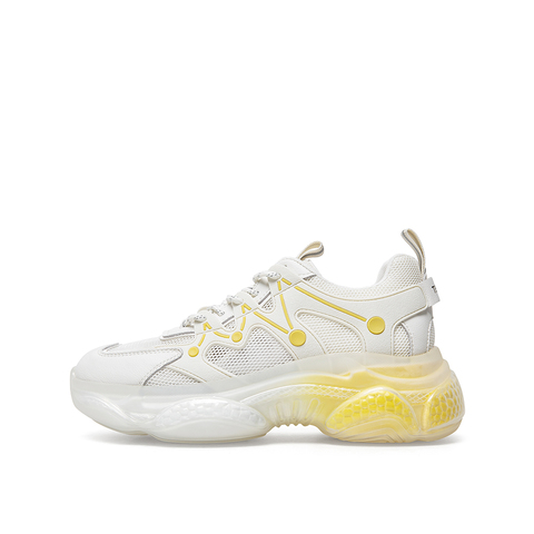 Teenmix/天美意2021春新款商场同款减龄甜美老爹鞋厚底运动女休闲鞋AZ581AM1