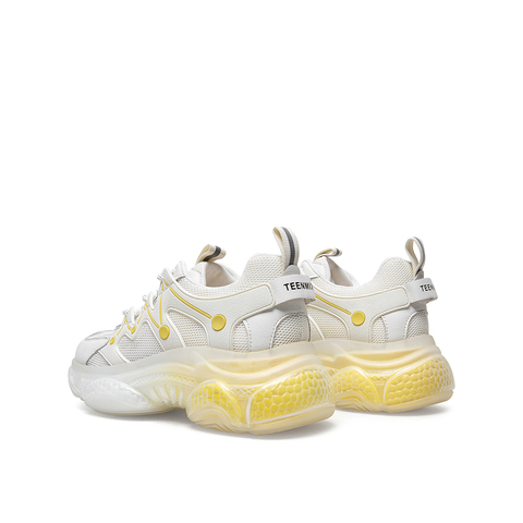 Teenmix/天美意2021春新款商场同款减龄甜美老爹鞋厚底运动女休闲鞋AZ581AM1