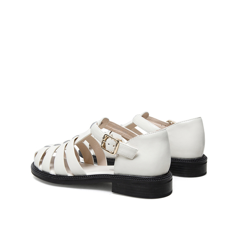 Teenmix/天美意2021夏新款镂空休闲罗马鞋舒适女凉鞋1LMX0BK1