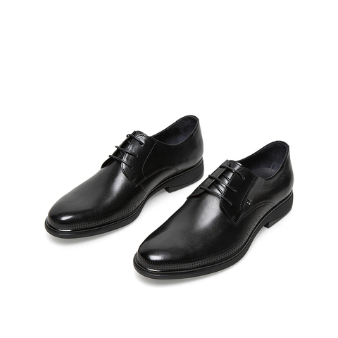 Teenmix/天美意2021夏新款商场同款帅气正装商务男皮鞋2ZI01BM1