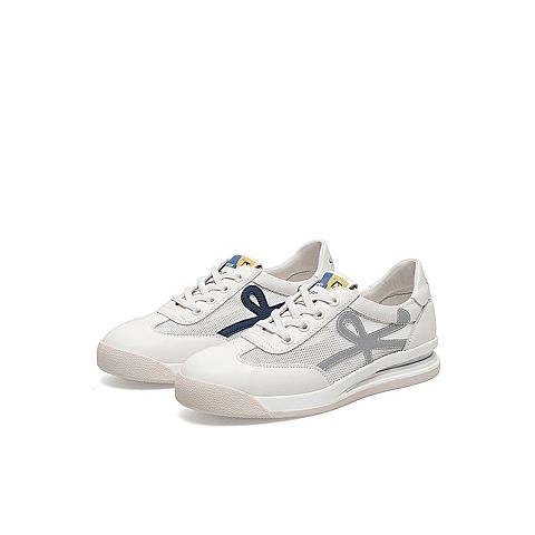 Teenmix/天美意2021夏新款商场同款运动风镂空透气跑鞋女休闲鞋BA581BM1