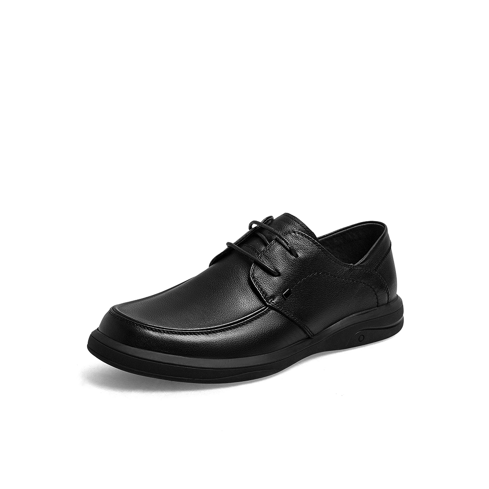 Teenmix/天美意2021秋新款商场同款商务通勤休闲男皮鞋3BC02CM1