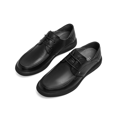 Teenmix/天美意2021秋新款商场同款商务通勤休闲男皮鞋3BC02CM1