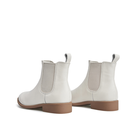 Teenmix/天美意2021冬新款时尚切尔西靴女皮短靴CO550DD1