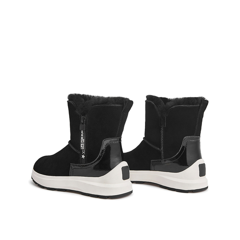 Teenmix/天美意2021冬新款保暖毛里雪地靴百搭女休闲靴1XDX0DZ1