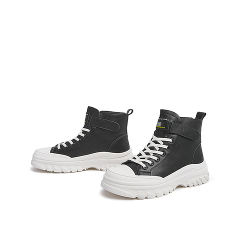 Teenmix/天美意2021冬新款商场同款潮酷高帮街头风女休闲靴BB861DD1