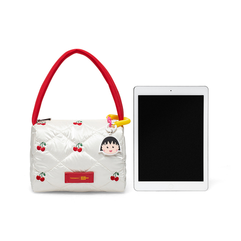 Teenmix/天美意2021冬新款商场同款樱桃小丸子联名款-樱桃化妆包AA317DX1