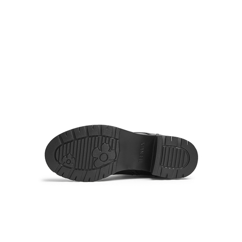 Teenmix/天美意2022冬新款商场同款粗跟系带休闲靴女靴CSL60DZ2