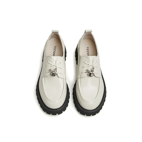 Teenmix/天美意2023春新款商场同款学院复古单鞋女皮鞋CX329AM3
