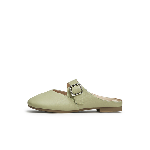 天美意2023夏新款商场同款包头穆勒拖优雅气质浅口女凉拖BG131BH3