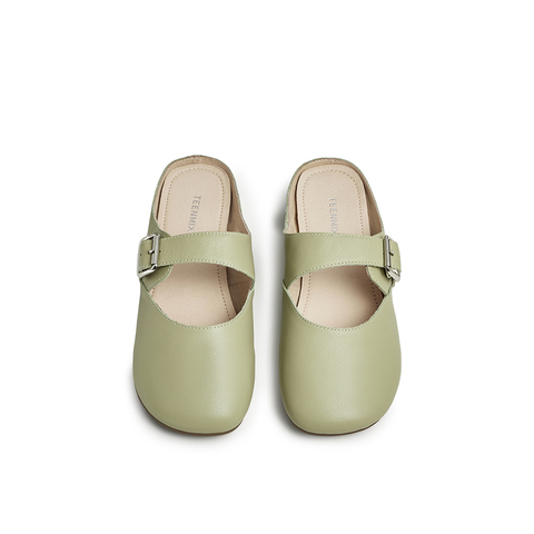 天美意2023夏新款商场同款包头穆勒拖优雅气质浅口女凉拖BG131BH3