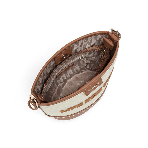 Teenmix/天美意2023夏新款商场同款水桶包大容量斜挎包X2600BX3