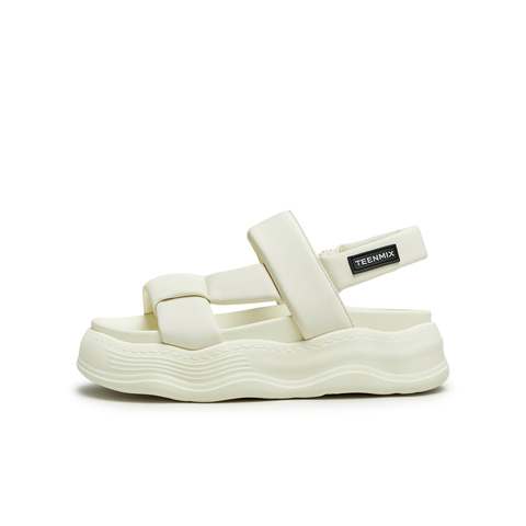 天美意2023夏新款商场同款厚底柔软舒适运动休闲女凉鞋BG581BL3