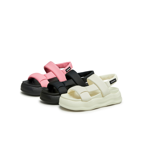 天美意2023夏新款商场同款厚底柔软舒适运动休闲女凉鞋BG581BL3