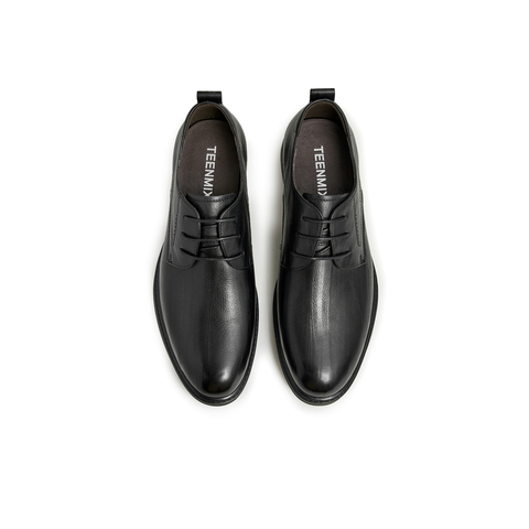 天美意2023秋新款商场同款通勤商务系带男正装皮鞋2UU05CM3