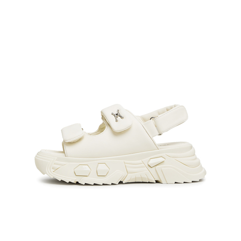 天美意2023夏商场同款魔术贴厚底凉鞋简约时尚女凉鞋BH141BL3