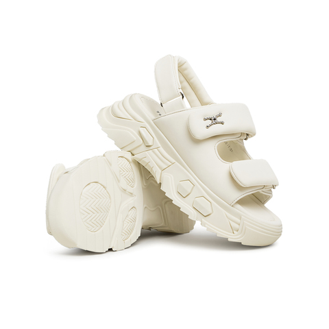 天美意2023夏商场同款魔术贴厚底凉鞋简约时尚女凉鞋BH141BL3