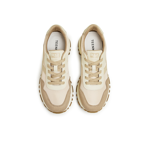 天美意2023秋新款商场同款百搭运动阿甘鞋时尚女休闲鞋BH491CM3