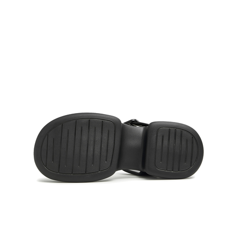 天美意2023夏新款厚底简约时尚百搭休闲女凉鞋CQM01BL3