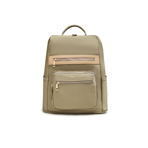 天美意2023秋新款商场同款简约时尚通勤百搭女双肩包X2652CX3