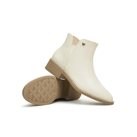 天美意2023冬新款商场同款气质英伦风时装靴优雅女靴CSV42DD3