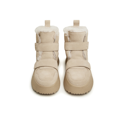 天美意2023冬新款商场同款厚底简约时尚雪地靴女休闲靴CPP41DD3