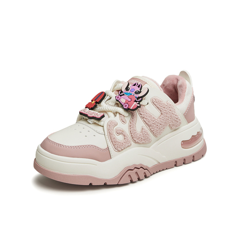 天美意2023冬新款史迪奇联名面包鞋运动鞋女休闲板鞋CNE21DM3