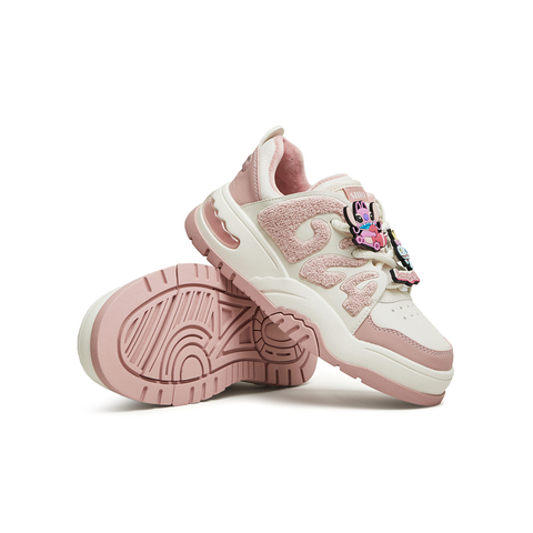 天美意2023冬新款史迪奇联名面包鞋运动鞋女休闲板鞋CNE21DM3