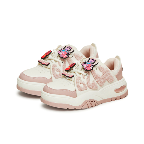 天美意2023冬新款史迪奇联名面包鞋运动鞋女休闲板鞋CNE21DM3