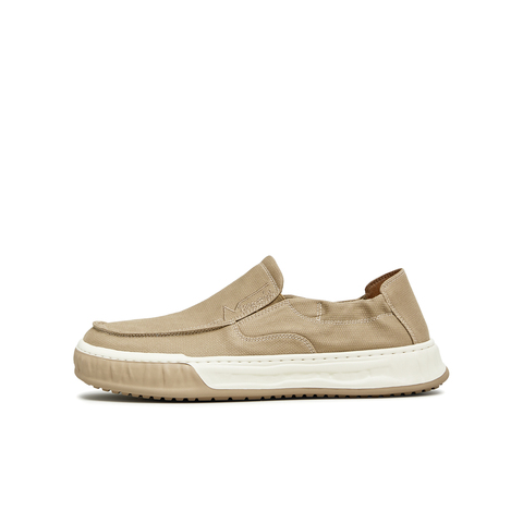 天美意2023秋新商场同款布鞋时尚休闲舒适一脚蹬男休闲鞋EGM04CM3