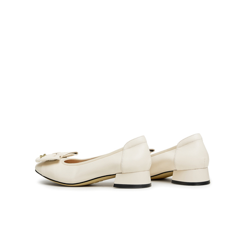 天美意2023秋商场同款粗跟浅口单鞋简约通勤女休闲鞋BG861CQ3