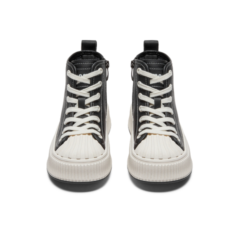 天美意2023冬新款商场同款休闲学院风板鞋时尚女休闲靴BH711DD3