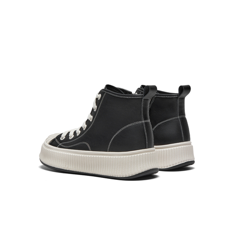 天美意2023冬新款商场同款休闲学院风板鞋时尚女休闲靴BH711DD3